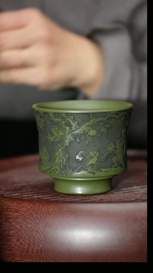 茶杯紫砂紫砂主人杯福利放漏