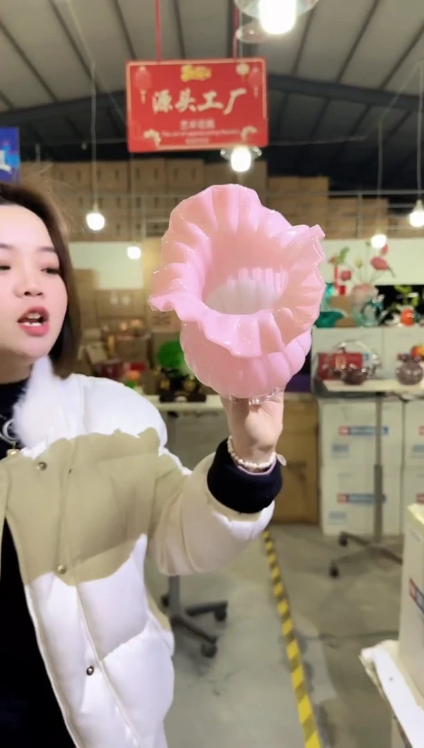 【闪购商品】玻璃于清花器C-早70