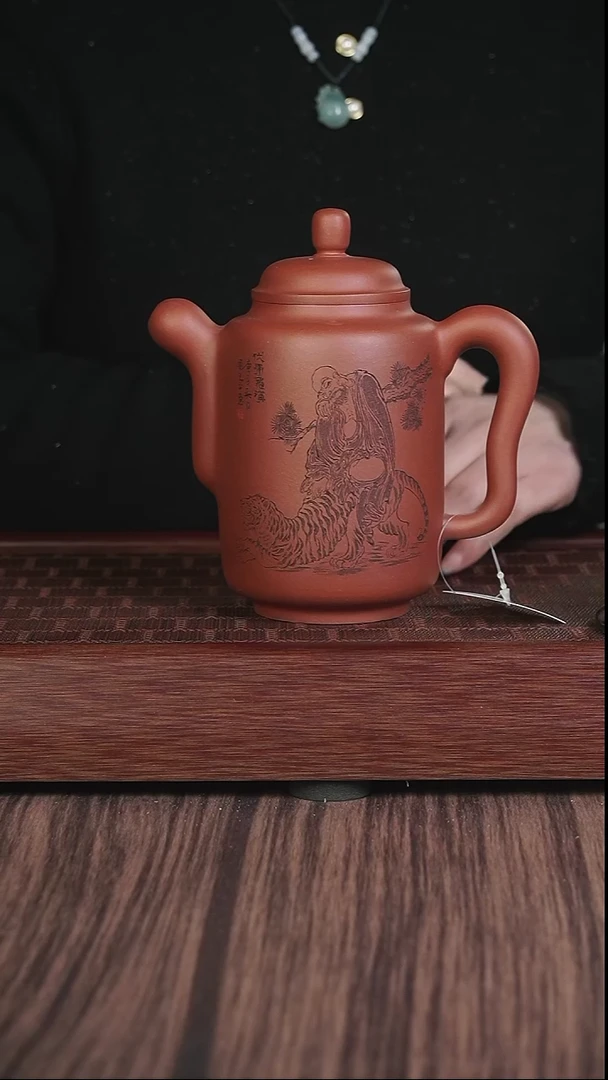 【闪购商品】紫砂茶壶潘俊  高高壶