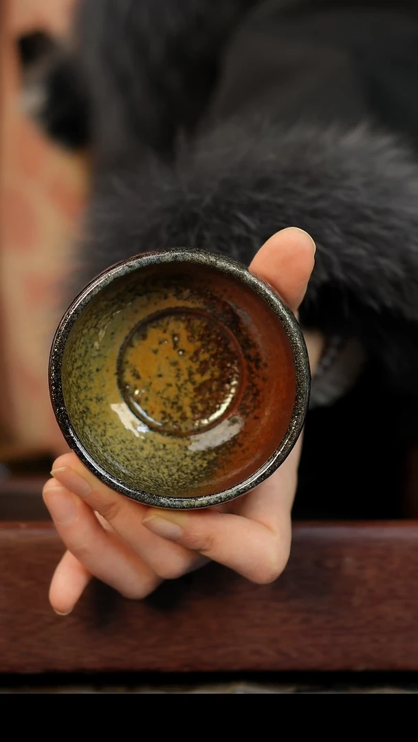 茶壶紫砂微瑕柴烧紫砂紫泥杯150cc