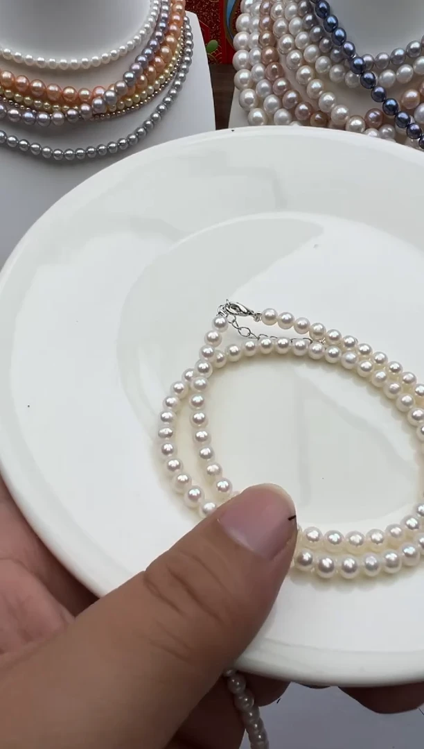 淡水珍珠未镶嵌颈饰1