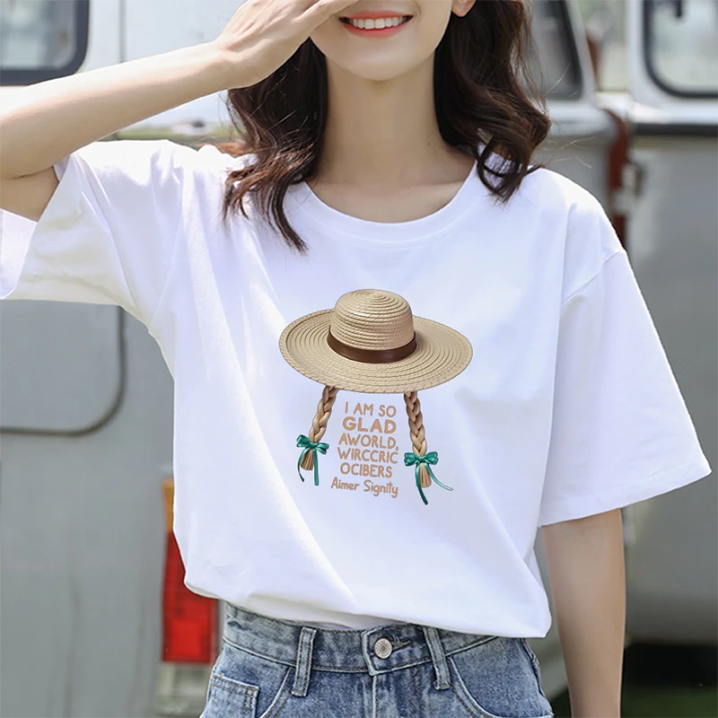 短袖t恤女纯棉宽松半袖体恤衫ins潮牌设计感小众圆领上衣