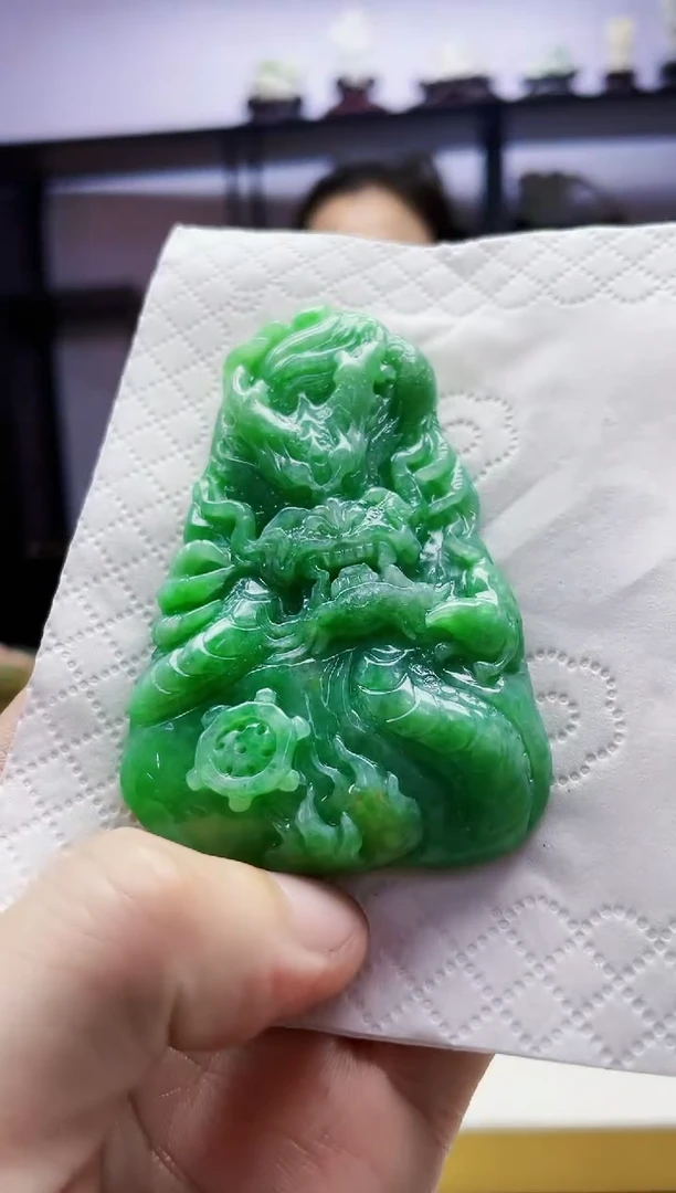 定制翡翠未镶嵌毛货07090047