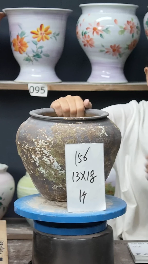 江西景德镇花盆微瑕156
