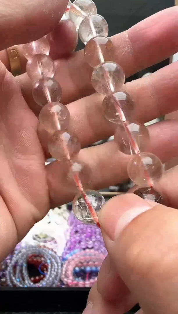 【闪购商品】水晶手链未镶嵌铜发