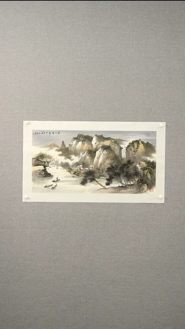 国画索老师-山水-2平尺-01