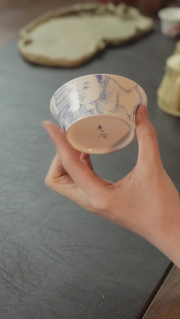 【闪购商品】紫砂茶杯青堂瓷器杯