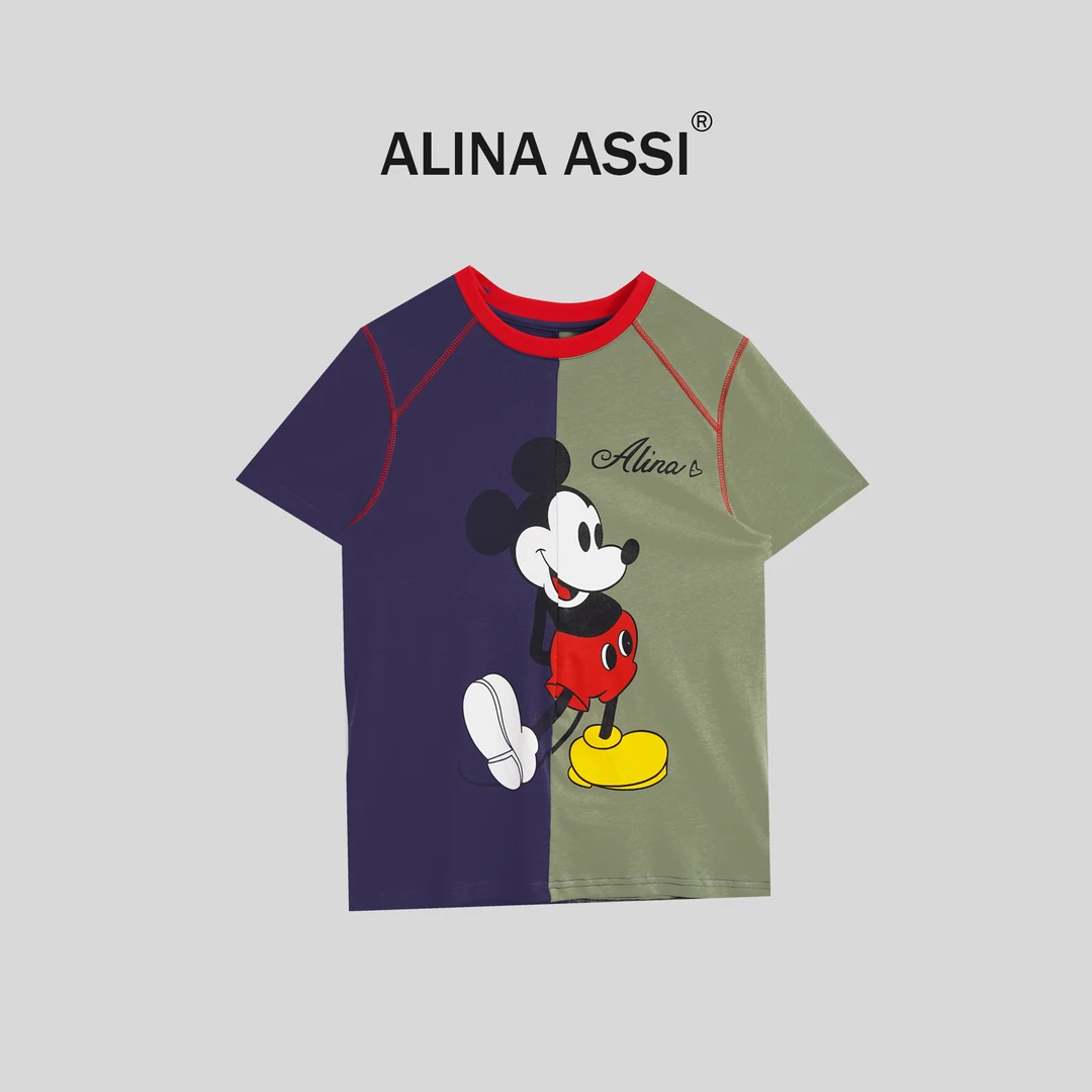 【大瑶家】2025新款百搭时尚T恤简约显瘦短袖上衣YMQ302