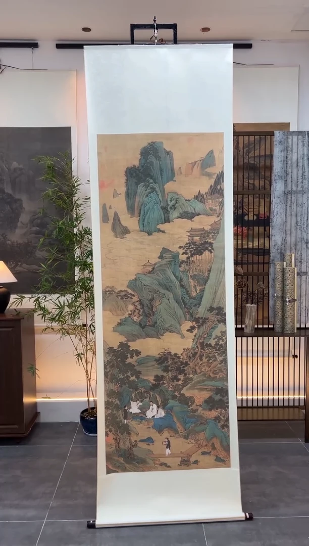 【复刻品】仇英 桃源仙境