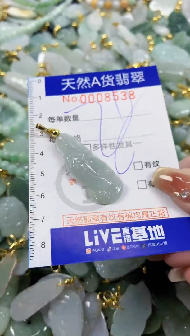 颈饰未镶嵌翡翠天然A货翡翠