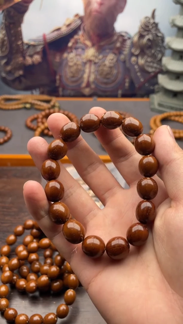 紫金鼠手串30号枣珠