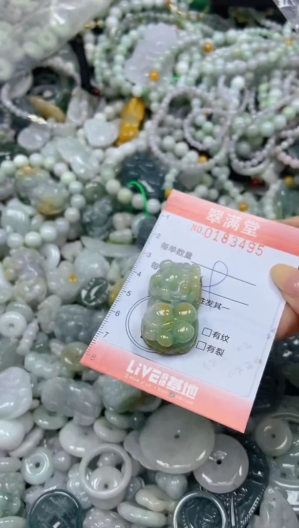 颈饰未镶嵌翡翠闪购0183495