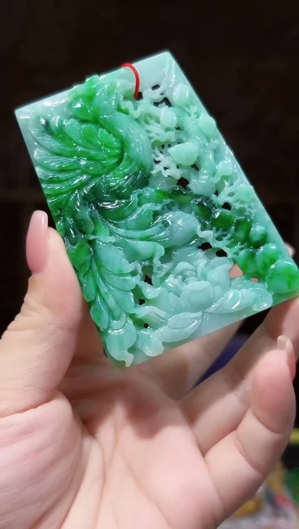 未镶嵌定制翡翠13/0922/C/凤凰