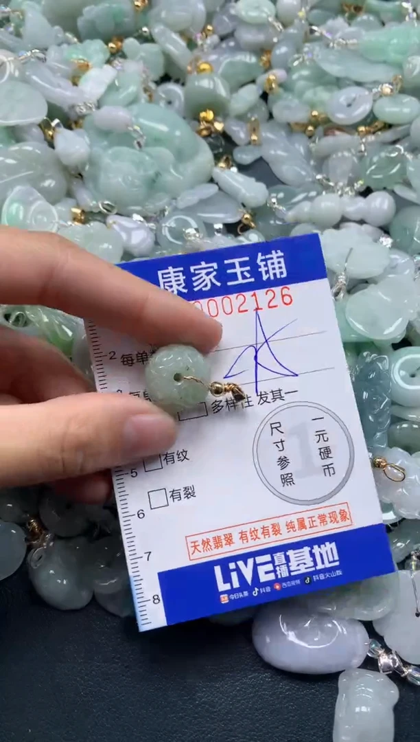 颈饰未镶嵌翡翠2126