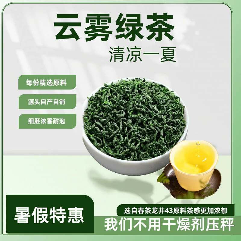 2025浓香绿茶耐泡口粮茶春茶龙井43原料老茶客送礼茶细胚炒青新茶