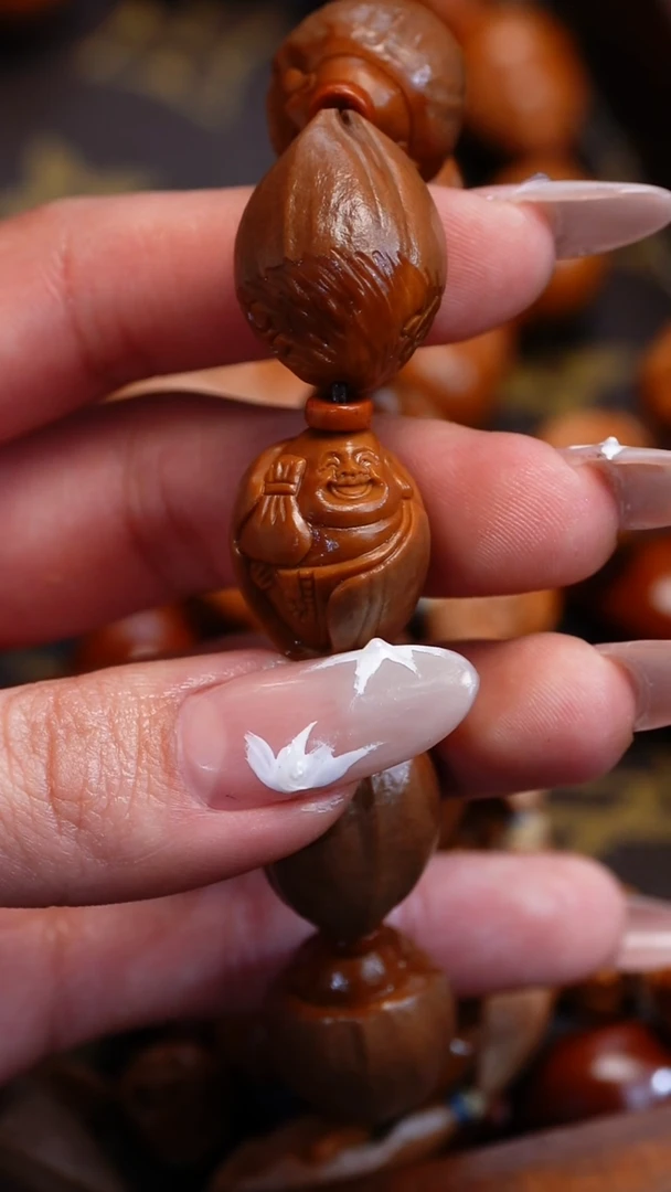 【闪购商品】橄榄核吊坠苏工橄榄核