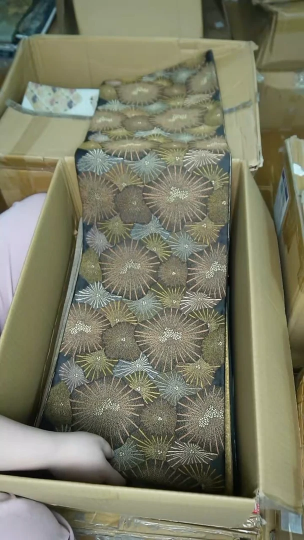 织绣35织金松树松针