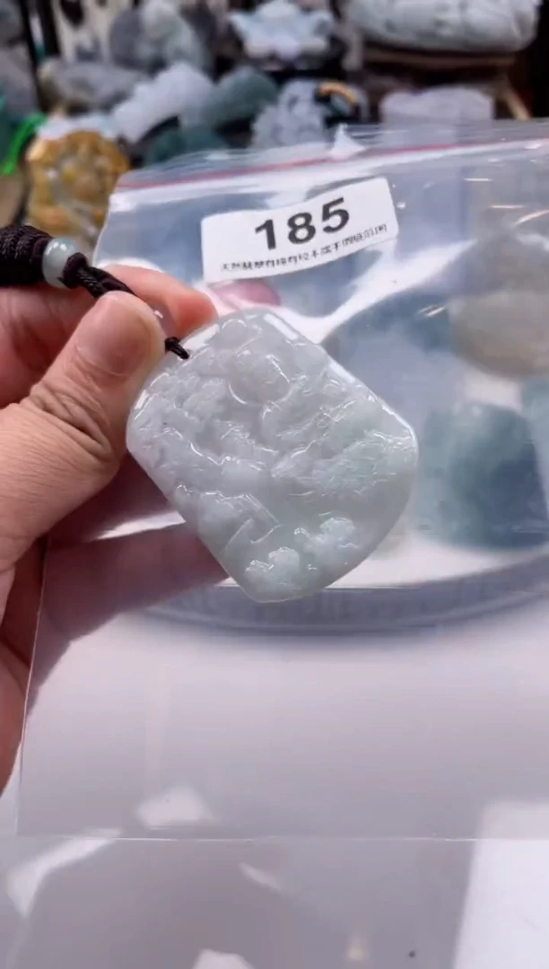 【闪购商品】翡翠颈饰未镶嵌天然缅甸A货翡翠185