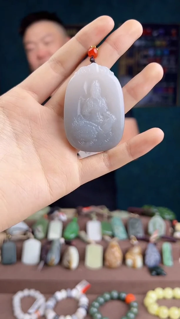 【闪购商品】和田玉颈饰未镶嵌ZZ 拍一发一 多样性发货