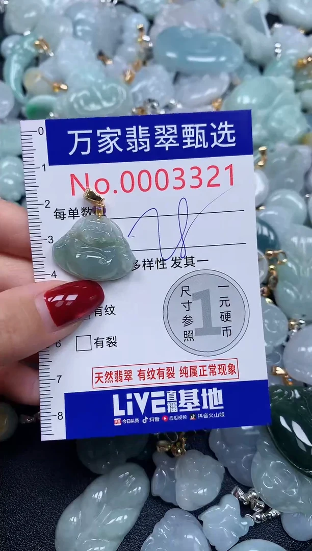 颈饰未镶嵌翡翠3321