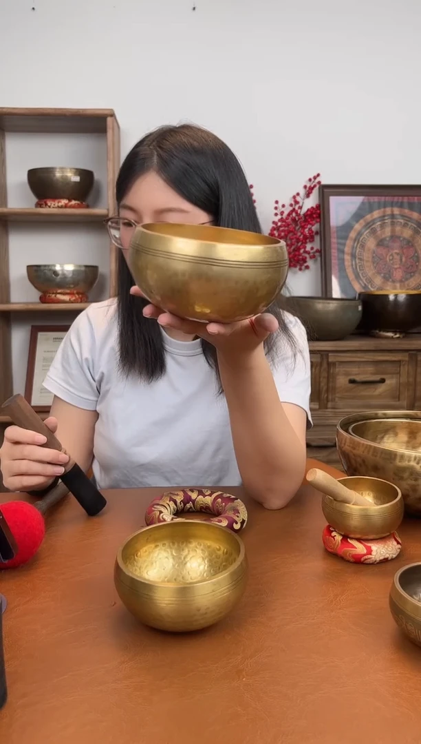龙鳞纹小金钵 13cm 可炸水花