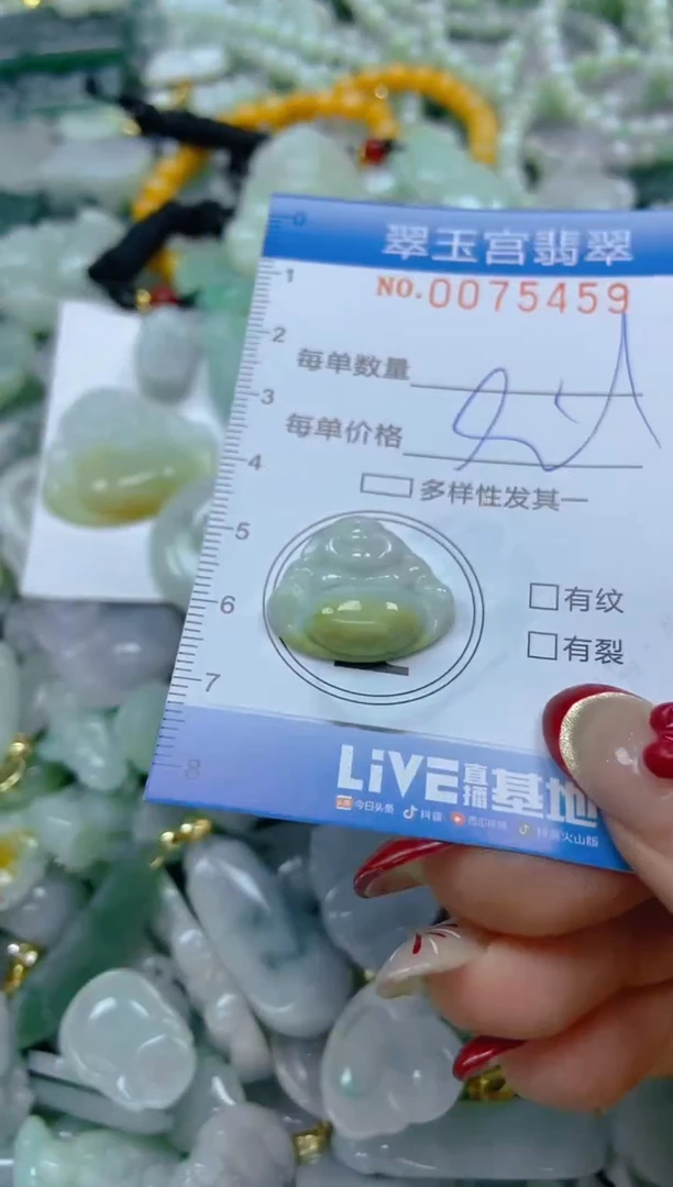 【闪购商品】翡翠颈饰未镶嵌闪购0075459