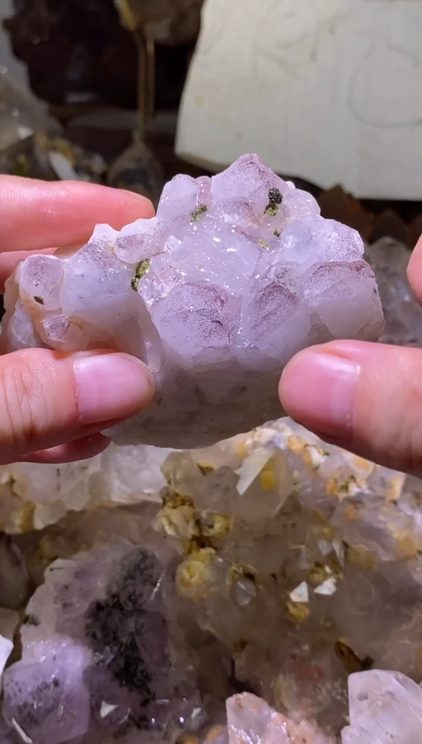 未镶嵌珠宝半成品水晶10号233g四川超七花园水晶