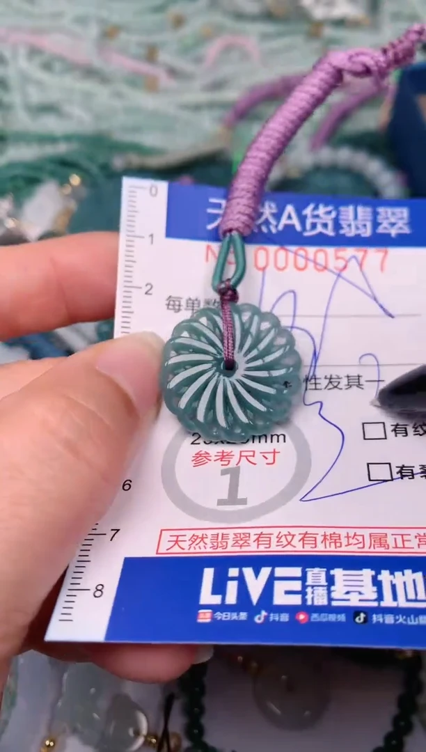 【闪购商品】翡翠颈饰未镶嵌00000577