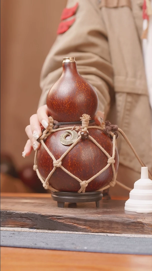 1667号链接精品大漆葫芦现货现发[一物一拍]