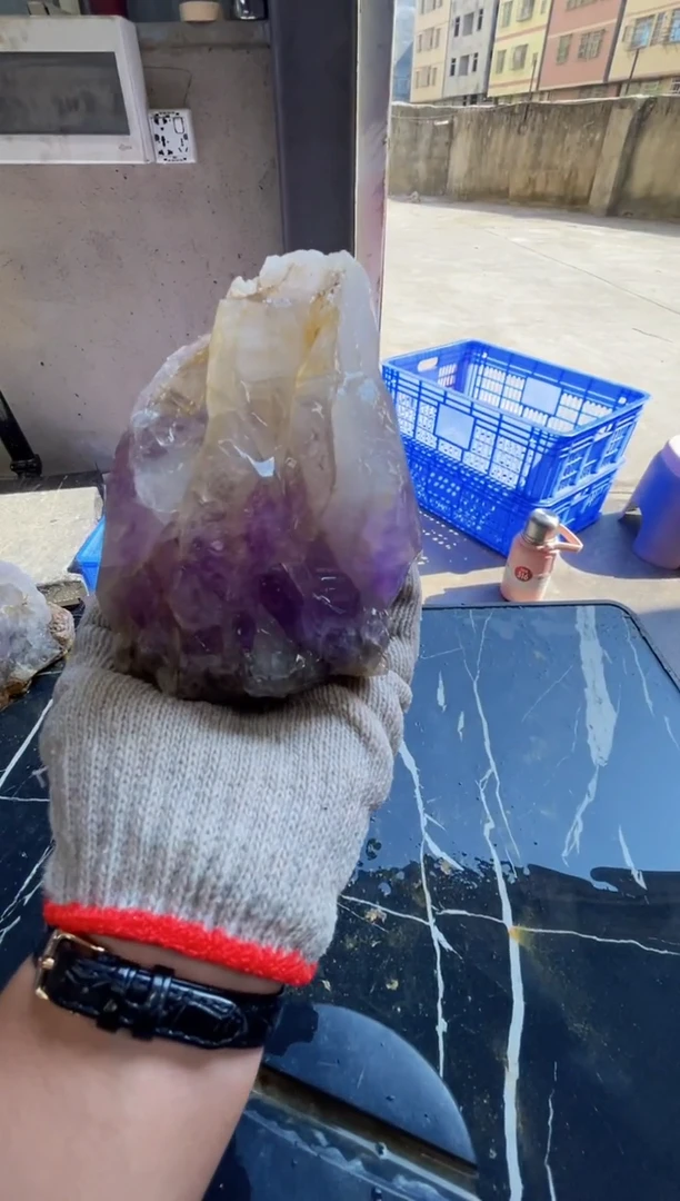 【闪购商品】水晶原石未镶嵌天然紫水晶原石摆件