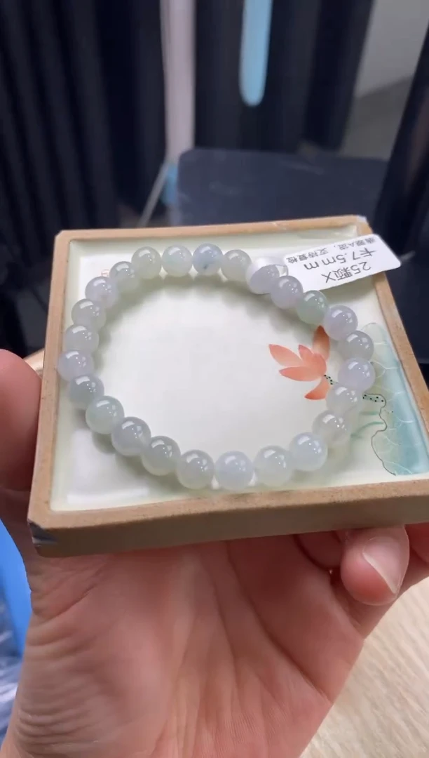 【闪购商品】翡翠手链未镶嵌天然翡翠手串05