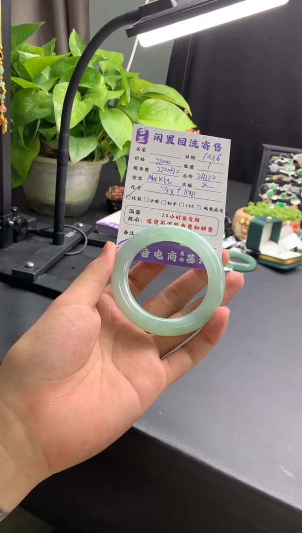 未镶嵌手镯翡翠手镯