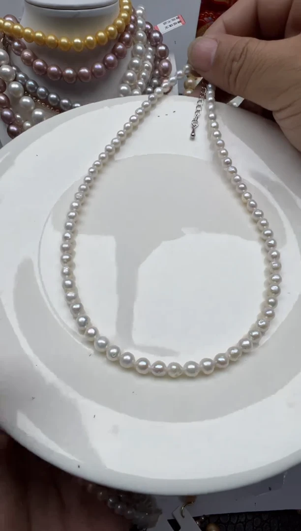 【闪购商品】淡水珍珠颈饰未镶嵌1