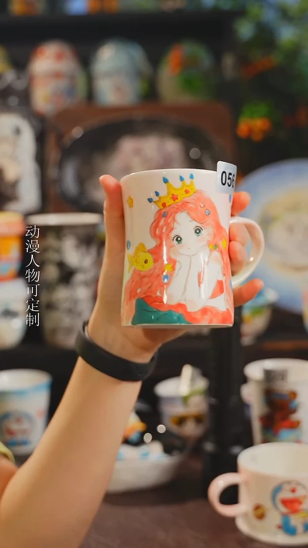 景德镇高温釉下彩纯手工手绘