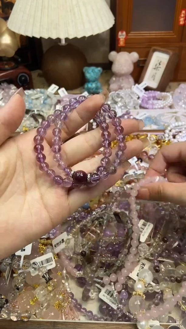 【闪购商品】紫晶手链未镶嵌557手串