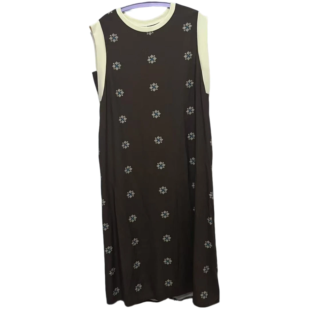 2025夏季爆款绵绸净版连衣裙