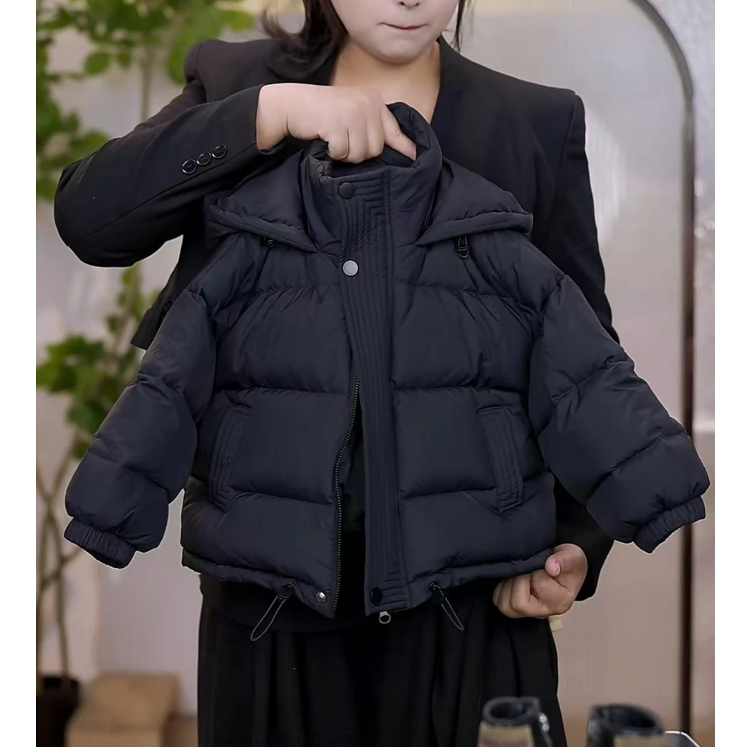 【贞禾童品】2025白鸭绒羽绒服极寒系列双倍充绒韩版羽绒服
