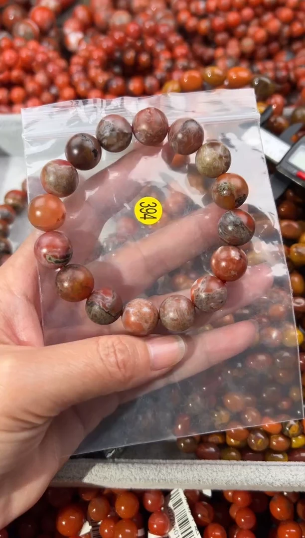 未镶嵌手串南红玛瑙12+