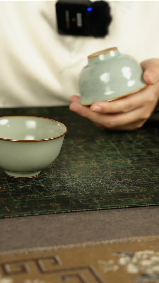 牵*离善窑厂汝窑杯