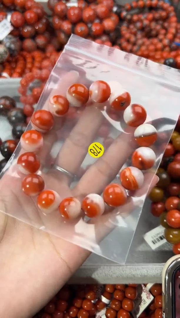 未镶嵌手串南红玛瑙14+