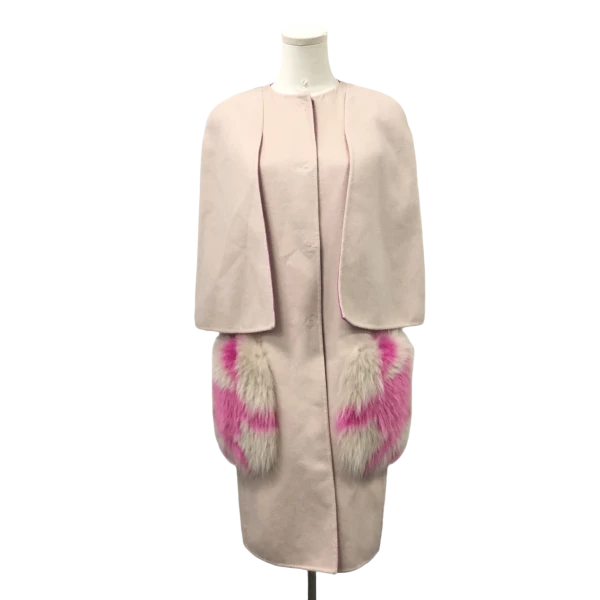 妃鱼/芬迪/羊毛/大衣/95新/凡1022