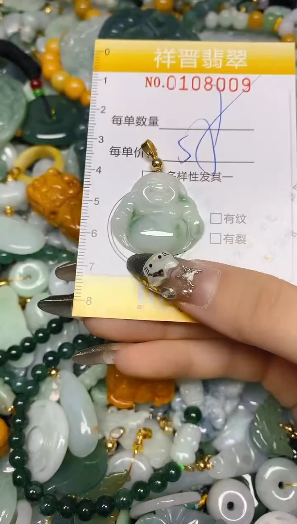 【闪购商品】翡翠颈饰未镶嵌闪购0108009