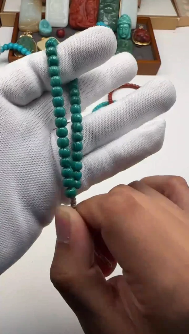 未镶嵌绿松石手串手串清***～手串手串