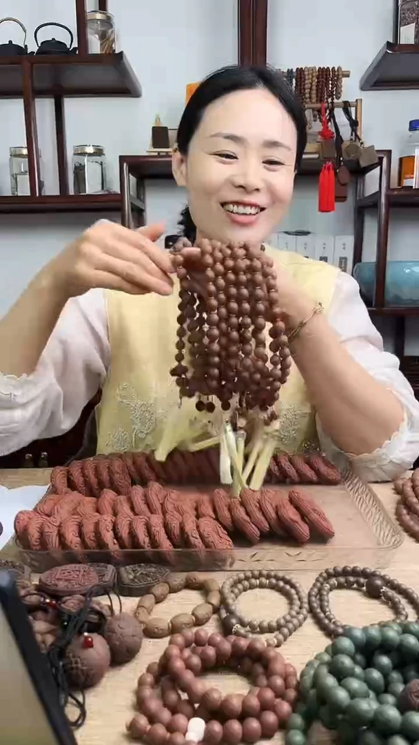 泥塑桂花香方手持27子