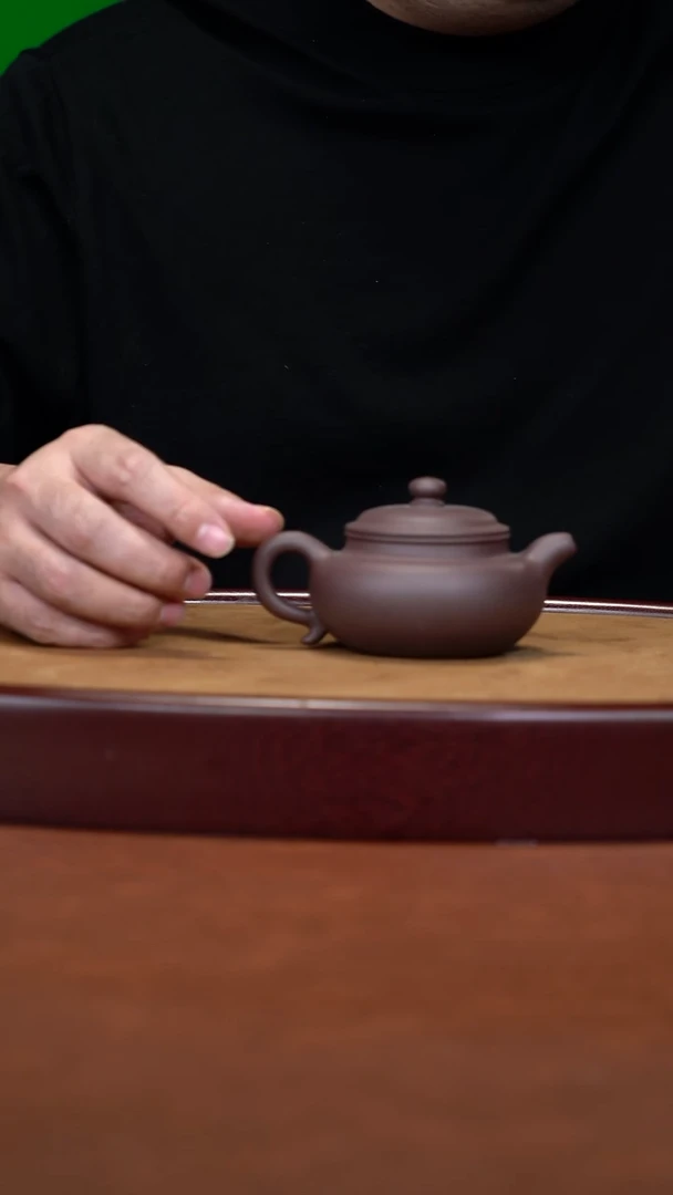 茶壶紫砂ld 紫泥 仿古
