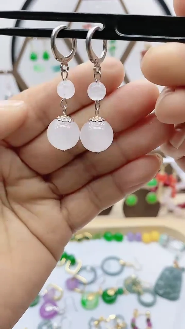 未镶嵌耳饰玛瑙/玉髓33