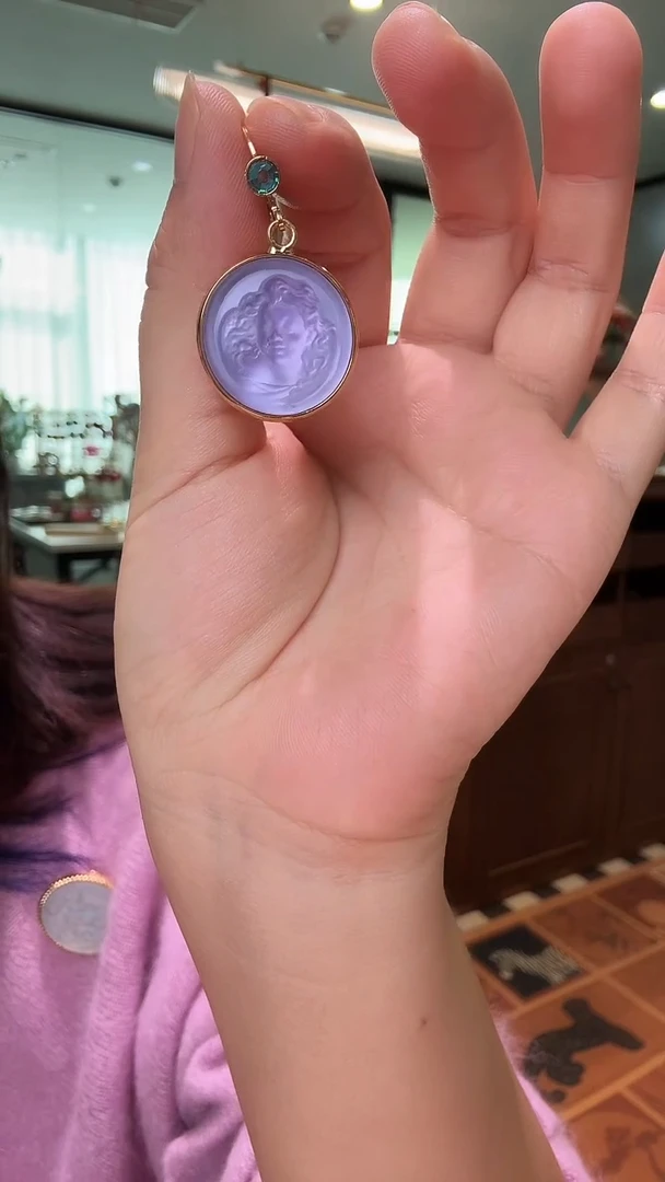 铜合金无我****糖耳环