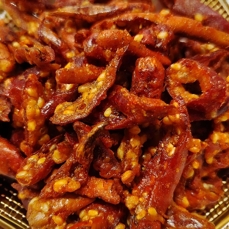 贵州香辣脆辣椒酥特产小吃麻辣香酥零食