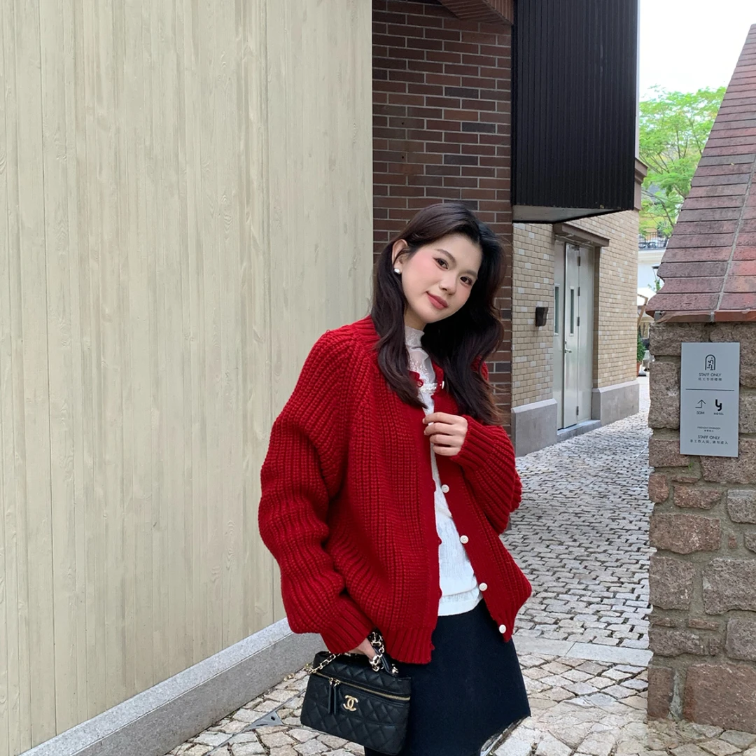 【莱雅LAIYA】韩系复古圣诞新年毛衣