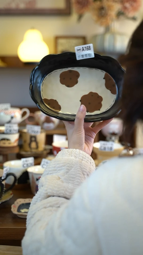 摆件陶A168 阿满屋手工手作陶瓷